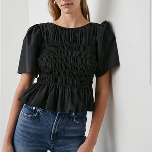 Rails Rosie top, black XS